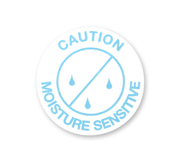 CAUTION - Moisture sensitive